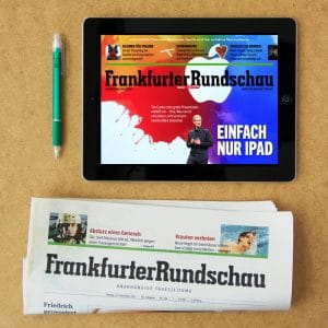 Portfolio Bild FRANKFURTER RUNDSCHAU Tablet Edition